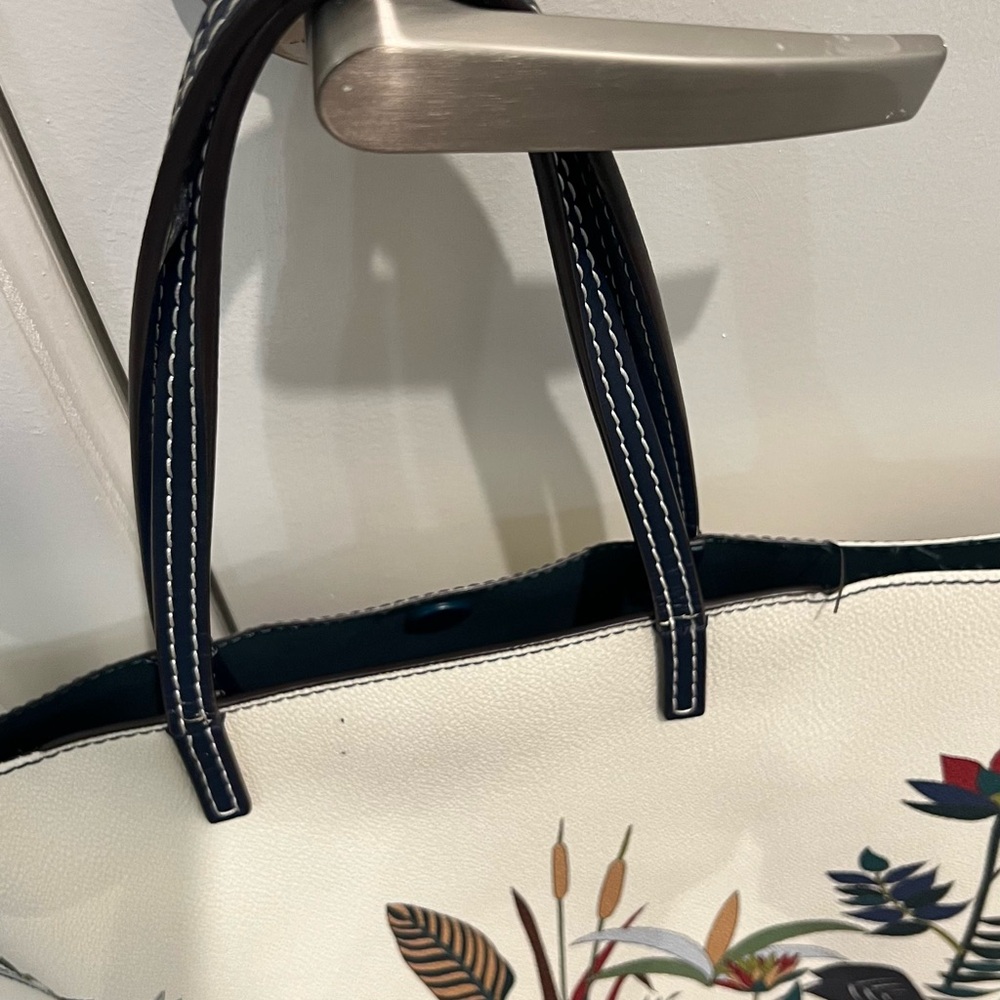 Tory Burch Multicolor Floral Tote - Picture 4 of 4